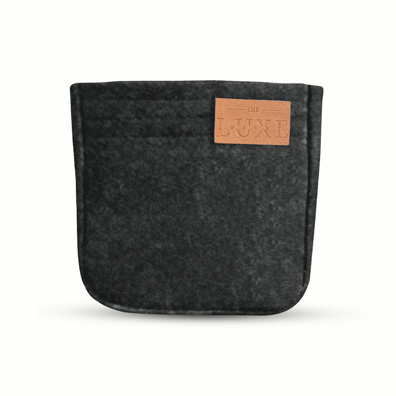 D.DUO Bag Organizer Insert, Tote Purse Insert, Pocket Wallet Divider for  Hermes Evelyne 16/29/33(S(5.9×2×4.7),Grey)